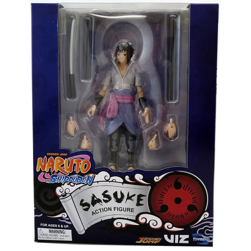 Figura Sasuke Uchiha Series 2 Naruto Shippuden 10cm - imagen 2
