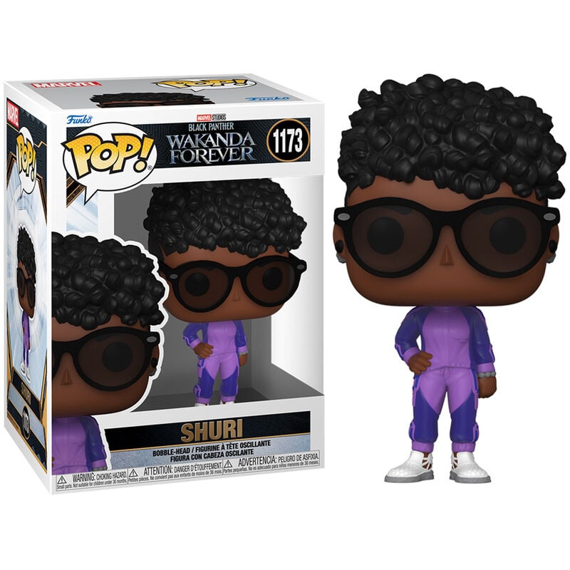 Figura POP Marvel Black Panther Wakanda Forever Shuri - imagen 2