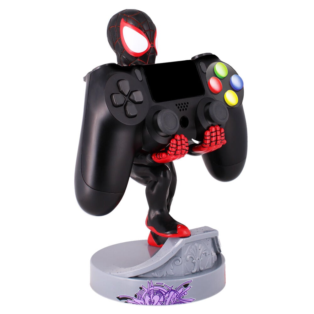 Cable Guy soporte sujecion figura Miles Morales Spiderman Marvel 21cm - imagen 4
