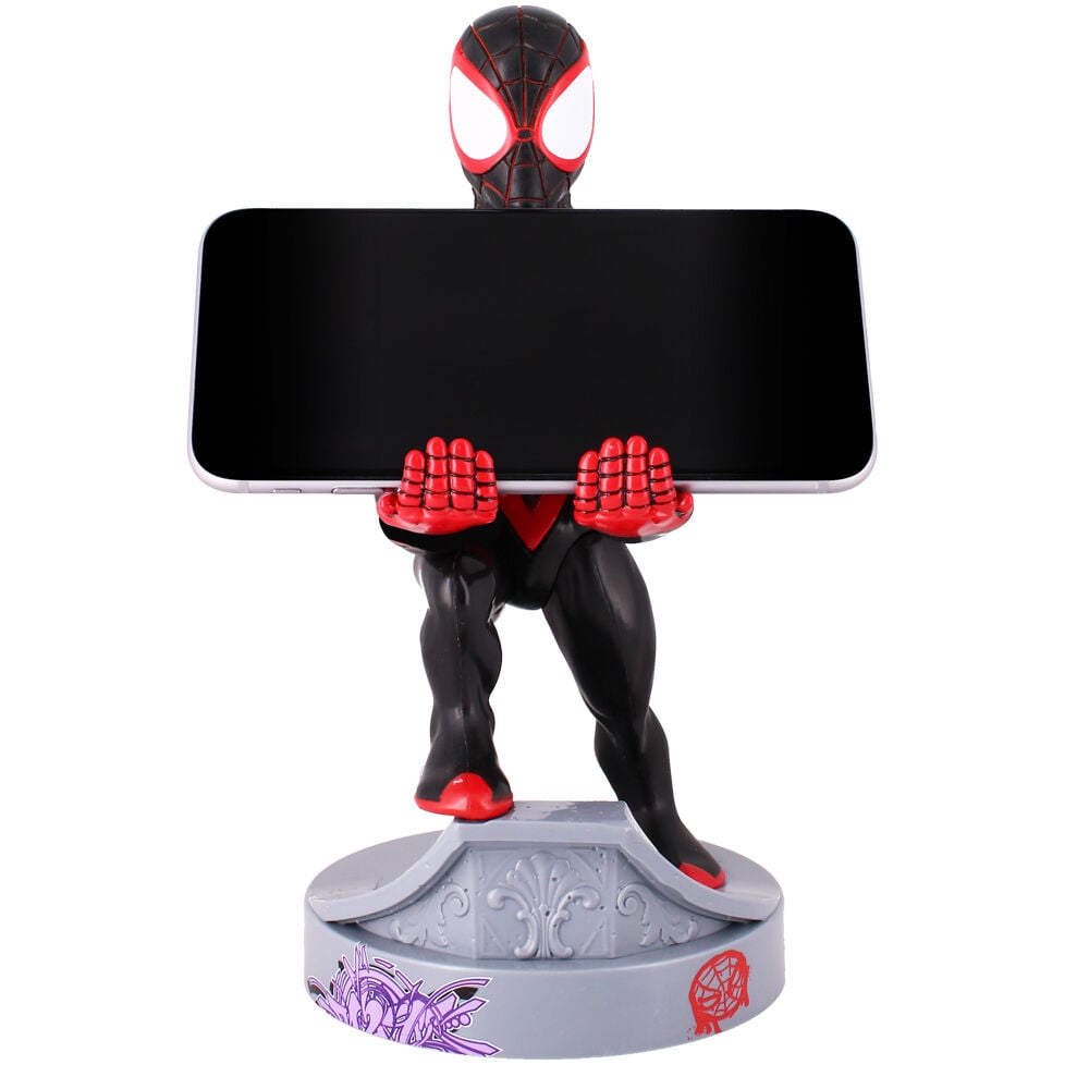 Cable Guy soporte sujecion figura Miles Morales Spiderman Marvel 21cm - imagen 5