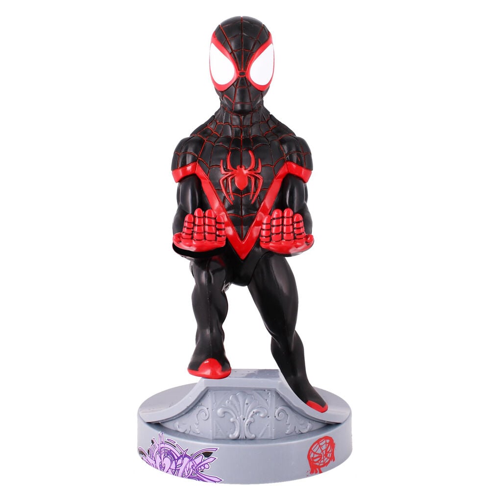 Cable Guy soporte sujecion figura Miles Morales Spiderman Marvel 21cm - imagen 6