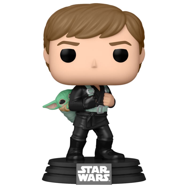 Figura POP Star Wars El Libro de Boba Fett 2 Luke Skywalker & Grogu - imagen 2