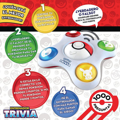 Juego mesa Trivia Pokemon - imagen 3