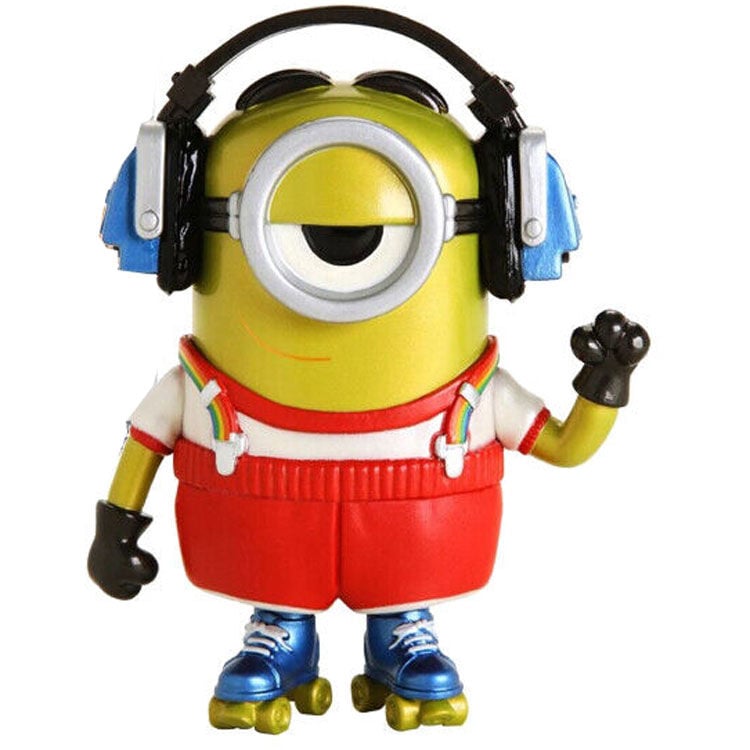 Set figura POP & Tee Minions Roller Skating Stuart Metallic Exclusive XL - imagen 3