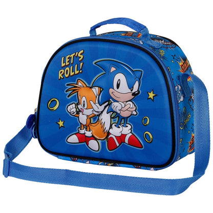 Bolsa portameriendas 3D Lets Roll Sonic The Hedgehog - imagen 4