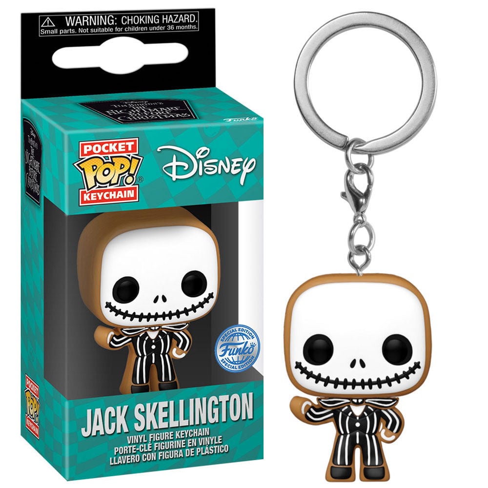 Llavero Pocket POP Disney Pesadilla Antes de Navidad Jack Skellington - imagen 3