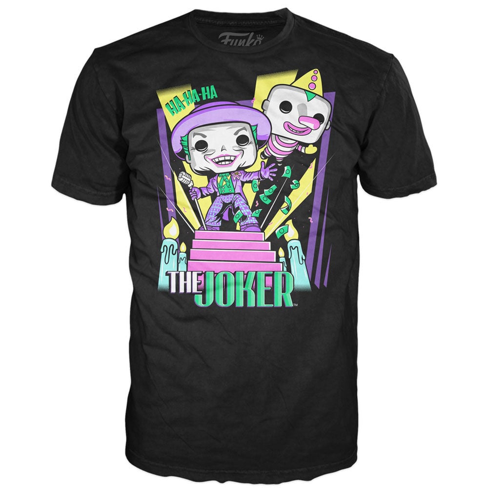 Set figura POP & Tee DC Comics Batman The Joker - imagen 5