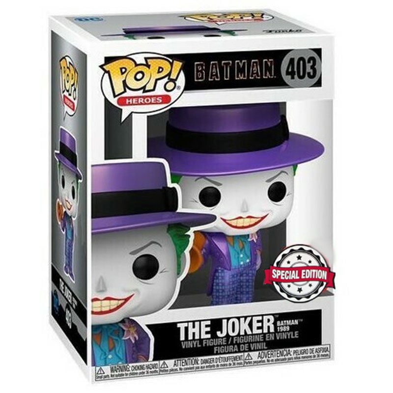 Set figura POP & Tee DC Comics Batman The Joker - imagen 2