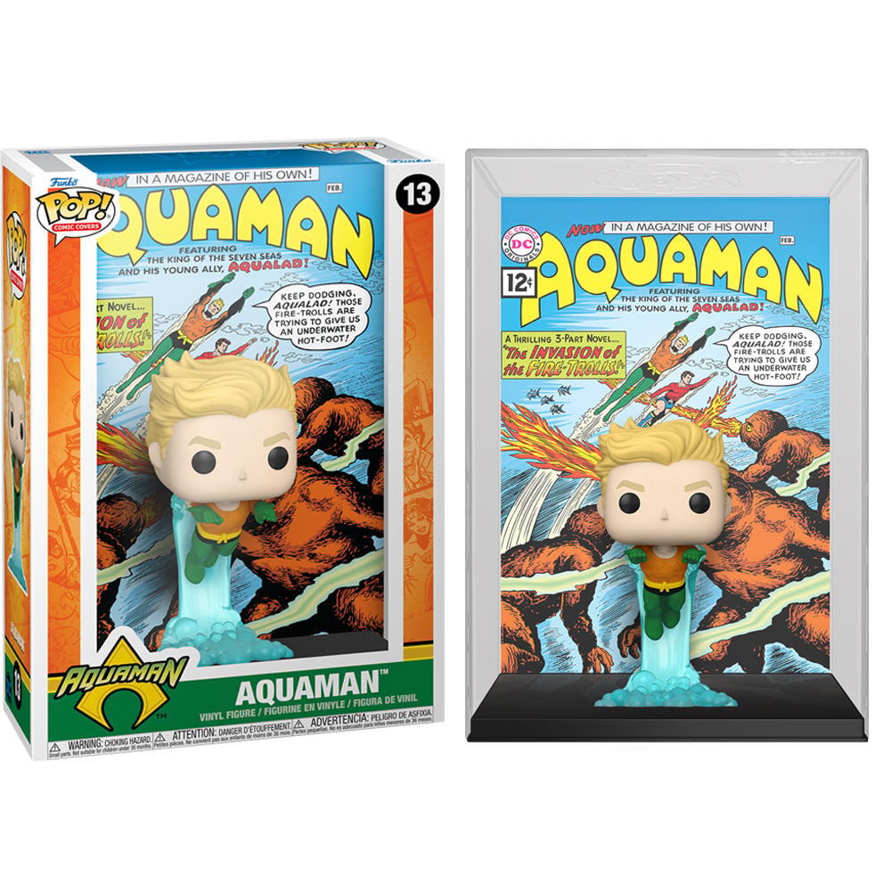 Figura POP Comic Cover DC Comics Aquaman - imagen 2