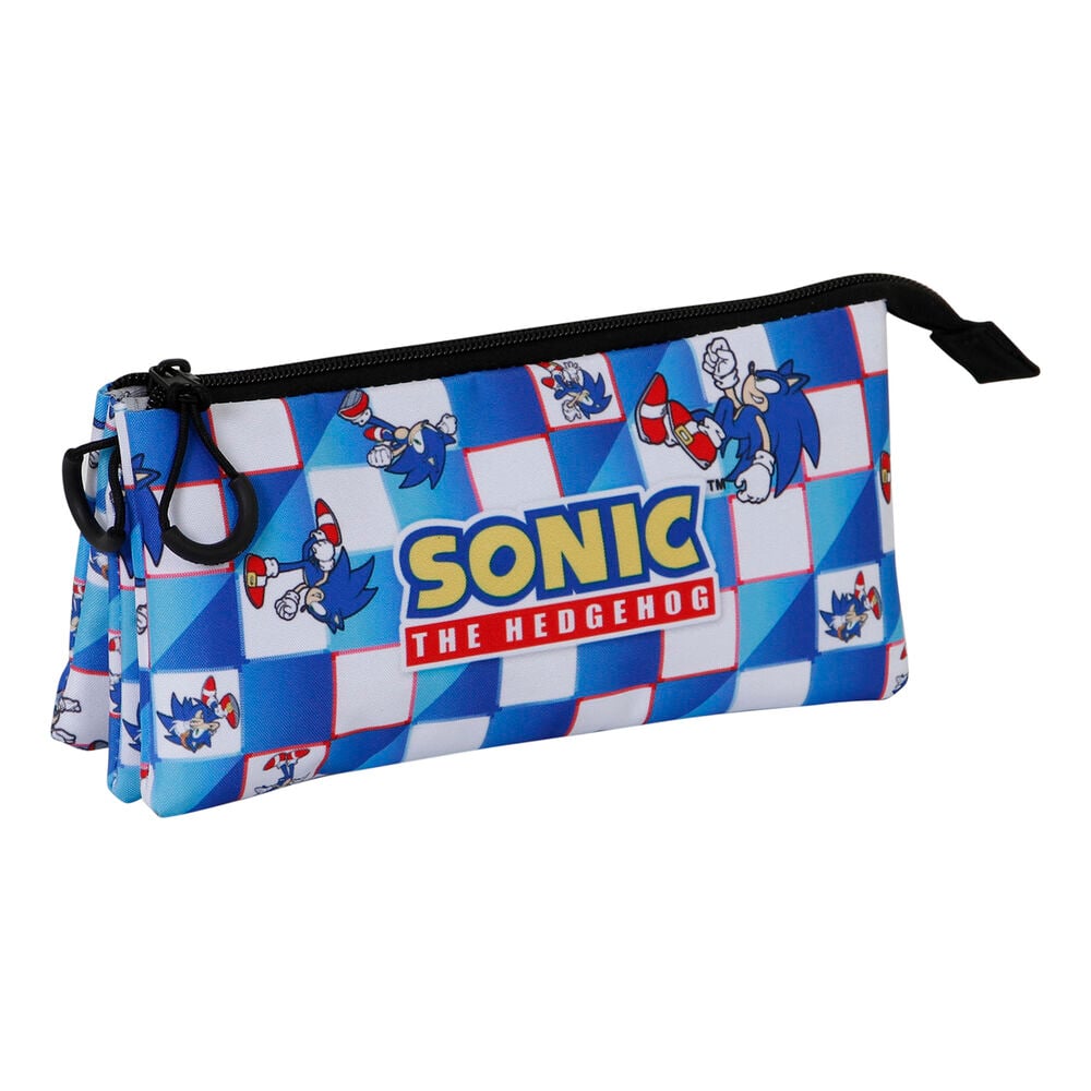 Portatodo Blue Lay Sonic The Hedgehog triple - imagen 2