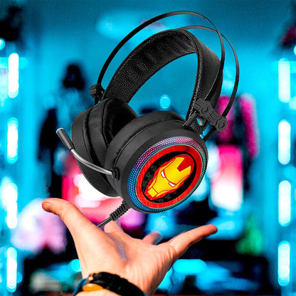 Auriculares gaming Iron Man Marvel - imagen 2