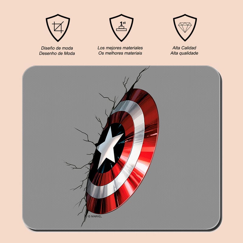 Alfombrilla raton Capitan America Marvel - imagen 2