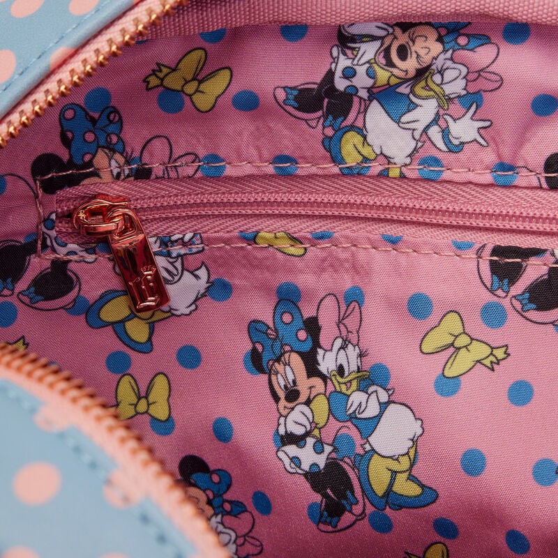 Bolso Loungefly Pastel Polka Dot Minnie Mouse Disney - imagen 5