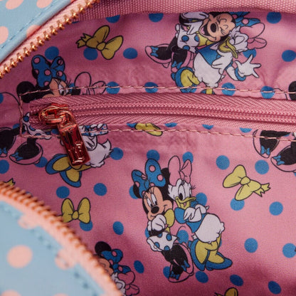 Bolso Loungefly Pastel Polka Dot Minnie Mouse Disney - imagen 5