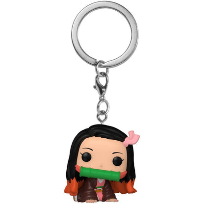 Llavero Pocket POP Demon Slayer Kimetsu no Yaiba Nezuko Kamado - imagen 2