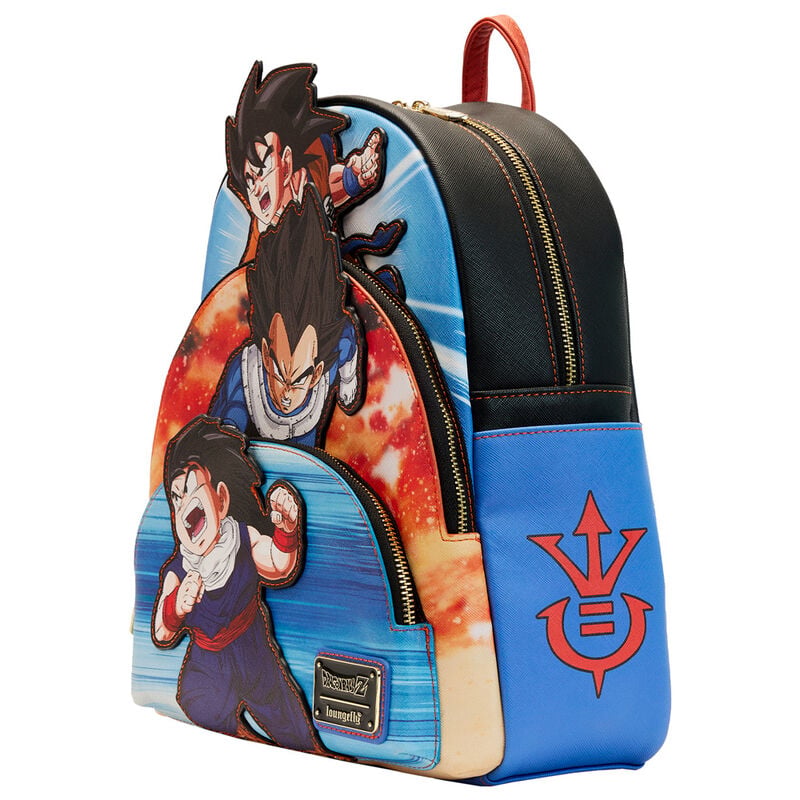 Mochila Trio Dragon Ball Z Loungefly 31cm - imagen 2