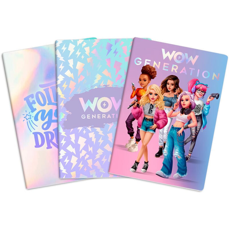 Set libretas A5 Wow Generation - imagen 3