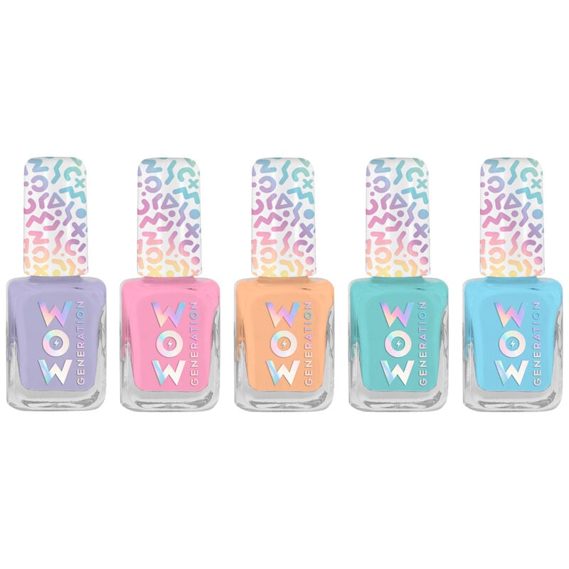 Blister 5 botes esmalte uñas Wow Generation - imagen 2
