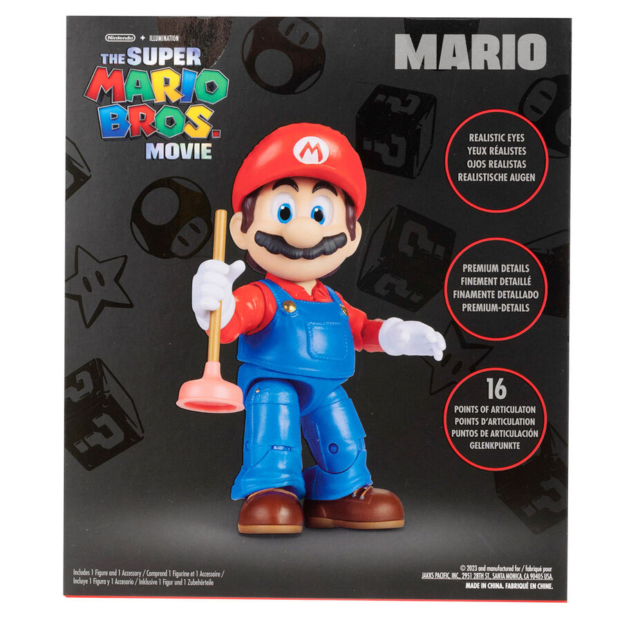 Figura Mario Super Mario Bros 13cm
