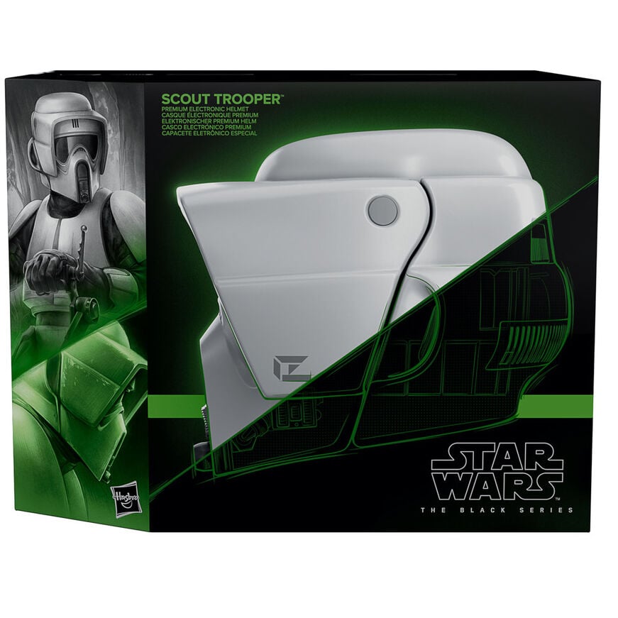 Casco electronico Scout Trooper Star Wars - imagen 2