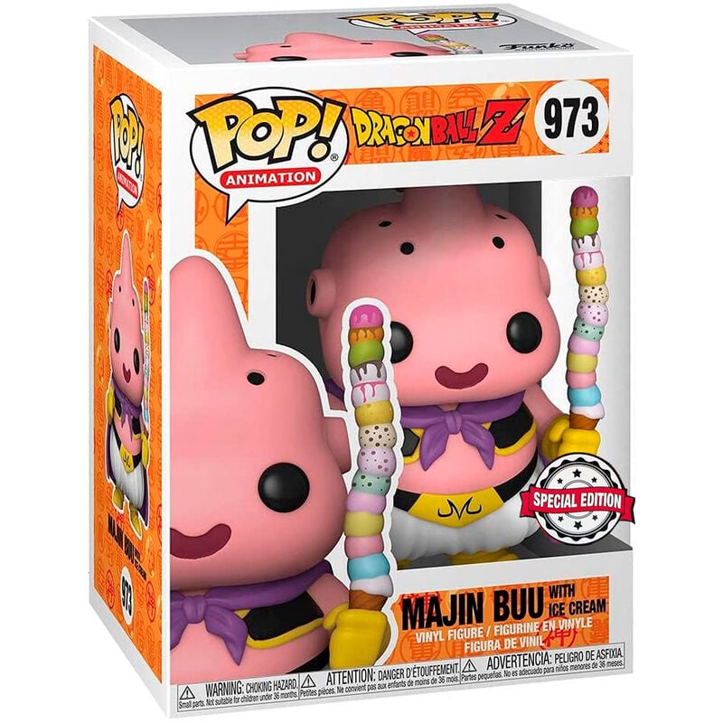 Set figura POP & Tee Dragon Ball Z Majin Buu Exclusive - imagen 2
