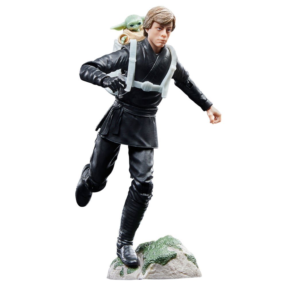 Figura Luke Skywalker & Grogu El Libro de Boba Fett Star Wars 15cm - imagen 4