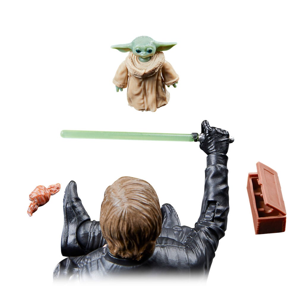 Figura Luke Skywalker & Grogu El Libro de Boba Fett Star Wars 15cm - imagen 8