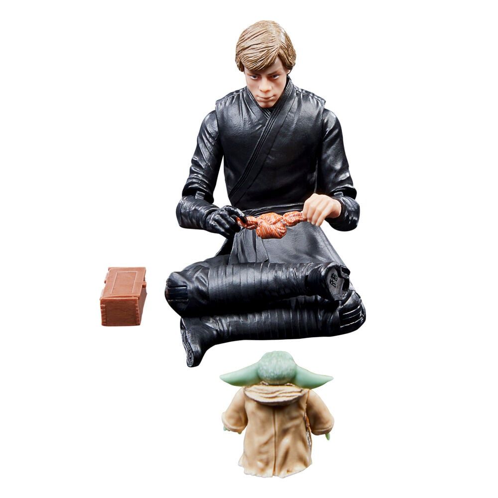 Figura Luke Skywalker & Grogu El Libro de Boba Fett Star Wars 15cm - imagen 9