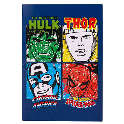 Set papeleria coloreable Vengadores Avengers Marvel - imagen 4