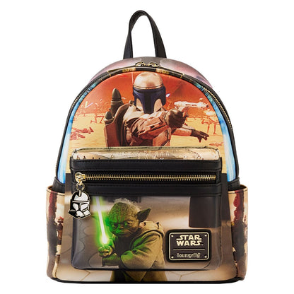 Mochila El Ataque de los Clones Episode II Star Wars Loungefly 26cm - imagen 5