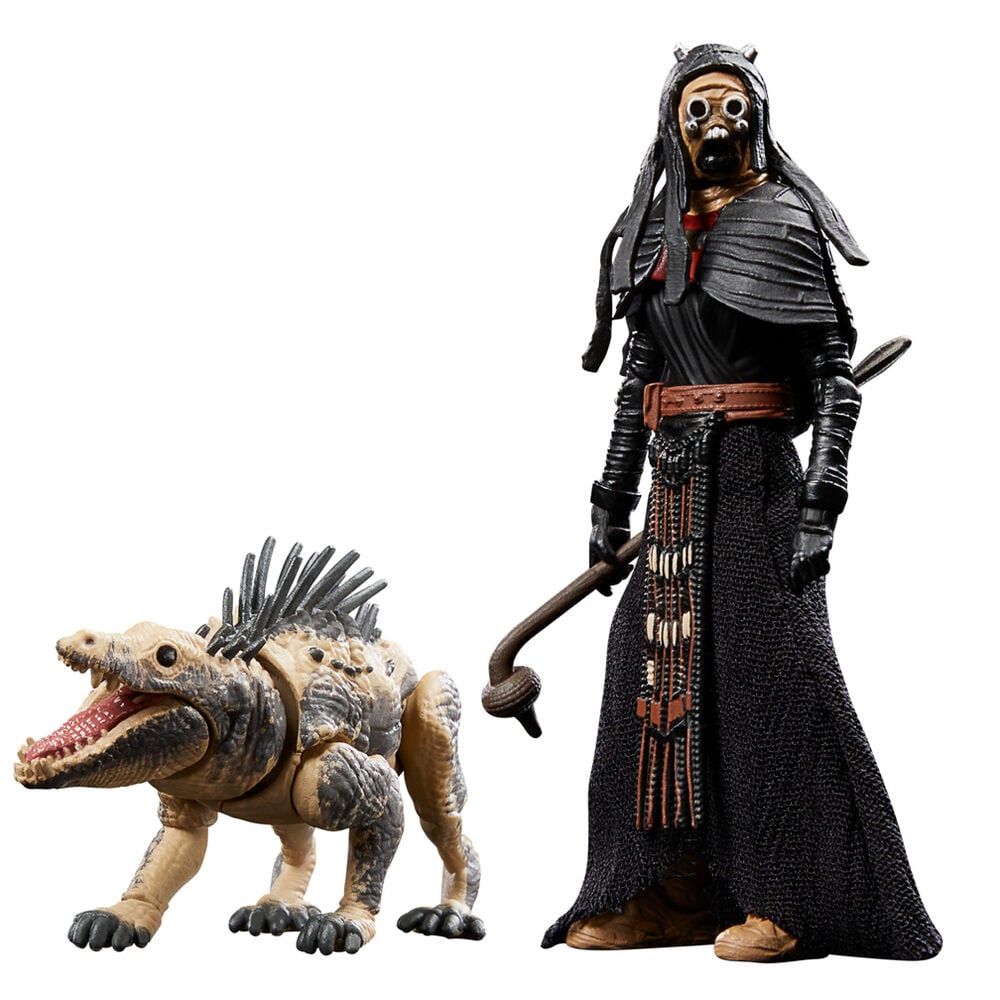 Figuras Tusken Warrior & Massiff El Libro de Boba Fett Star Wars 9,5cm - imagen 2