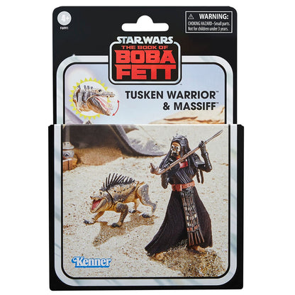 Figuras Tusken Warrior & Massiff El Libro de Boba Fett Star Wars 9,5cm - imagen 3