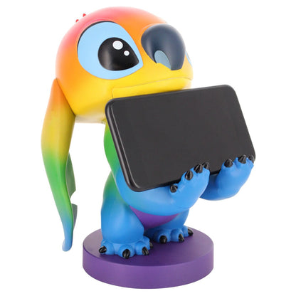 Cable Guy soporte sujecion figura Rainbow Stitch Disney 20cm - imagen 12