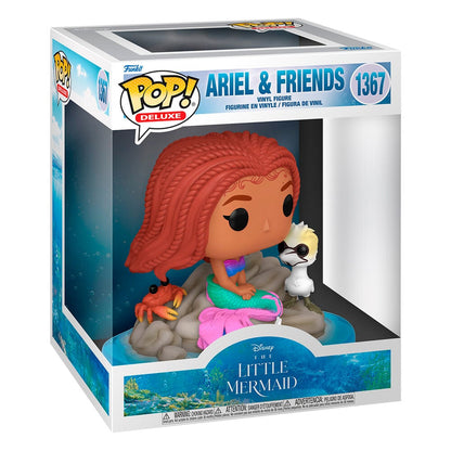 Figura POP Deluxe Disney La Sirenita Ariel & Friends - imagen 2