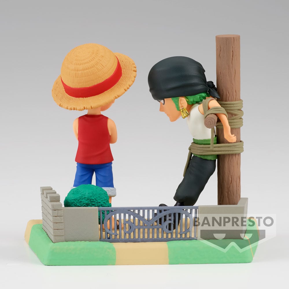 Figura Monkey D Luffy & Roronoa Zoro Log Stories One Piece 7cm - imagen 3