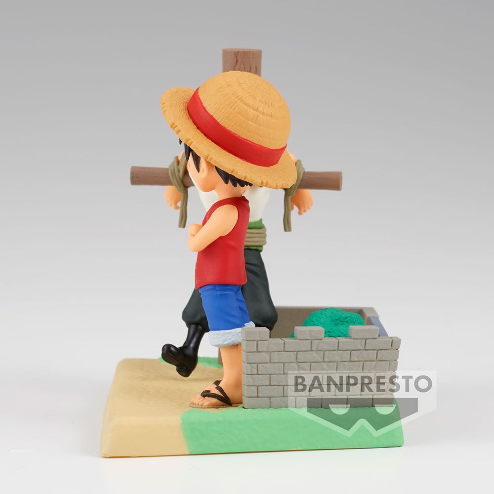 Figura Monkey D Luffy & Roronoa Zoro Log Stories One Piece 7cm - imagen 4