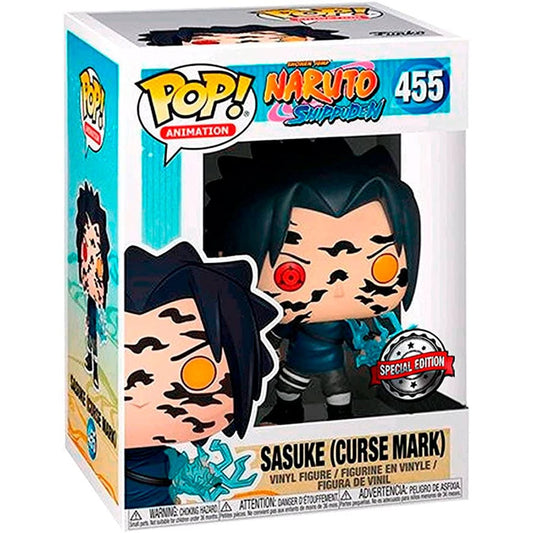 Figura POP Naruto Shippuden Sasuke Curse Mark Exclusive - imagen 2