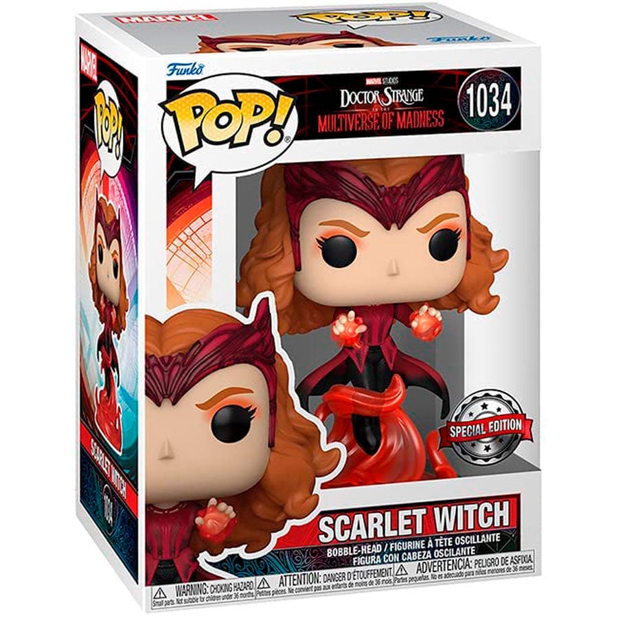 Figura POP Marvel Doctor Strange Multiverse of Madness Scarlet Witch Exclusive - imagen 2