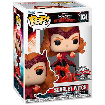 Figura POP Marvel Doctor Strange Multiverse of Madness Scarlet Witch Exclusive - imagen 2