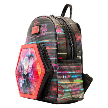 Mochila lenticular Cruzando el Multiverso Spiderman Marvel Loungefly 27cm - imagen 3