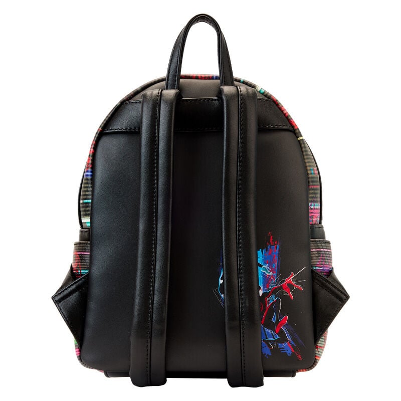 Mochila lenticular Cruzando el Multiverso Spiderman Marvel Loungefly 27cm - imagen 5