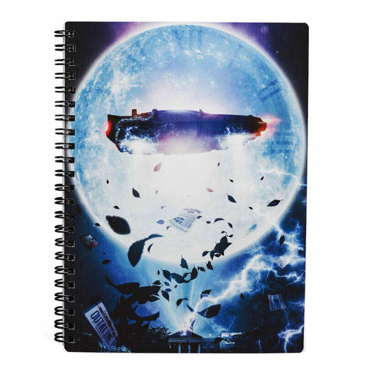Cuaderno 3D BTTF Delorean Regreso al Futuro