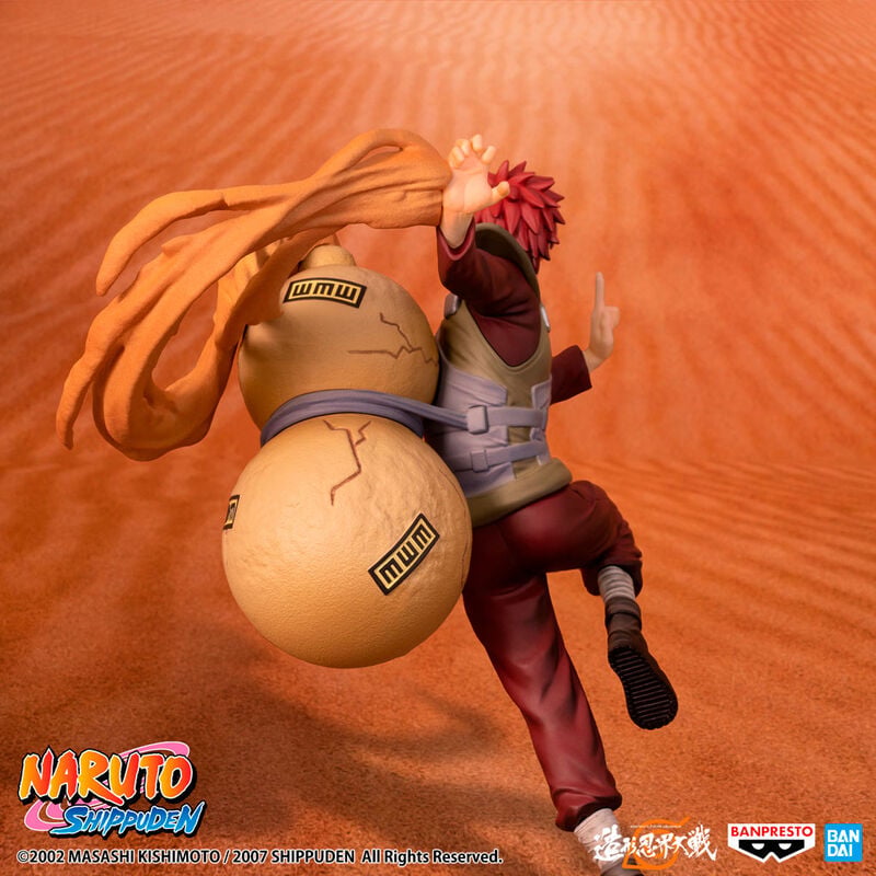 Figura Gara Banpresto F Colosseum Naruto Shippuden 12cm - imagen 4