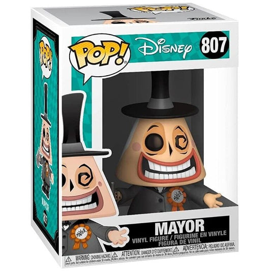 Figura POP Disney Pesadilla Antes de Navidad Major Mayor with Megaphone - imagen 2