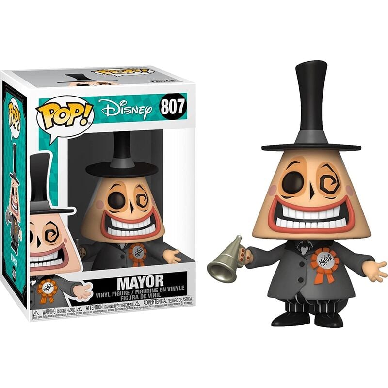 Figura POP Disney Pesadilla Antes de Navidad Major Mayor with Megaphone - imagen 3