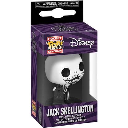 Llavero Pocket POP Disney Pesadilla Antes de Navidad 30th Anniversary Jack