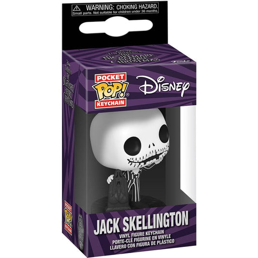 Llavero Pocket POP Disney Pesadilla Antes de Navidad 30th Anniversary Jack