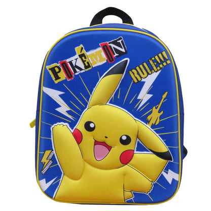 Mochila 3D Pikachu Pokemon 30cm - imagen 3