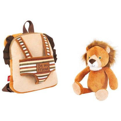 Mochila reversible + peluche Lenny Lion 25cm - imagen 3