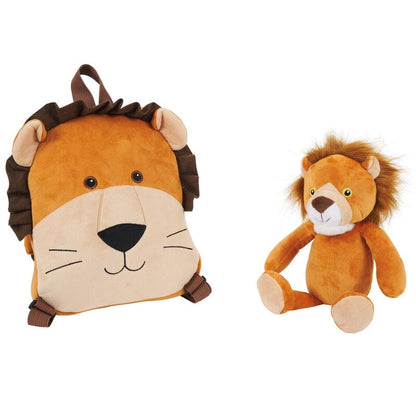 Mochila reversible + peluche Lenny Lion 25cm - imagen 4